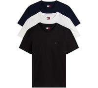 Tommy Jeans Men's TJM Xslim 3 Pack Tee Ext Dm0Dm21579 S/S T-Shirt, Multi (Black/Dark Night Navy/Ecru), XL