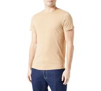 Tommy Jeans Men's Tjm Xslim Jaspe C Neck Ext S/S Knit Tops, Tawny Sand, 3XL Plus Tall