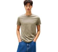 Tommy Jeans Men's TJM XSLIM Jaspe HTR TEE EXT DM0DM20363 S/S T-Shirt, Green (Utility Sage HTR), M