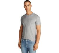Tommy Jeans Men's TJM XSLIM Jaspe HTR TEE EXT DM0DM20363 S/S T-Shirt, Grey (Grey HTR), XL