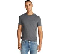 Tommy Jeans Men's TJM XSLIM Jaspe HTR TEE EXT DM0DM20363 S/S T-Shirt, Grey (Washed Black HTR), XL