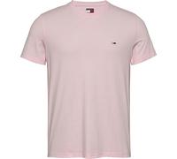 Tommy Jeans Men's TJM XSLIM Jaspe HTR TEE EXT DM0DM20363 S/S T-Shirt, Pink (Precious Pink HTR), L