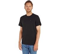 Tommy Jeans Men's Tjm Xslim Jersey Tee Dm0dm04411 S/S T-Shirt, Black (Tommy Black 078), XL