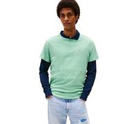 Tommy Jeans Men's TJM Xslim Jersey Tee Dm0Dm04411 S/S T-Shirt, Green (Cloudy Jade), XL