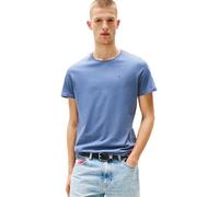 Tommy Jeans Mens TJM Xslim Jersey Tee Dm0dm04411 S/S T-Shirt, Grey (Blue Moment), S UK