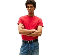 Tommy Jeans Mens TJM Xslim Jersey Tee Dm0dm04411 S/S T-Shirt, Red (Sapphire Red), L UK