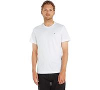 Tommy Jeans Men's Tjm Xslim Jersey Tee Dm0dm04411 S/S T-Shirt, White (Classic White 100), L