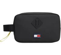 Tommy Jeans Men's Washbag Daily Elevated with Wrist Strap, Black (Black), One Size