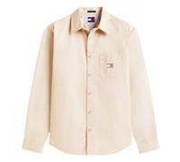 Tommy Jeans Mens Washed Twill Long-Sleeved Shirt Jacket GT39357
