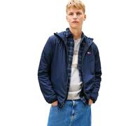 Tommy Jeans Men's TJM Fleece Chicago Jacket Ext Dm0Dm22291 Windbreaker, Blue (Dark Night Navy), S