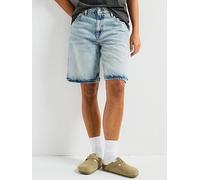 Tommy Jeans Mia Relaxed Fit Bermuda Short, Blue, Size 28, Women Blue