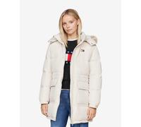 Tommy Jeans Midi Alaska Faux Jacket White Women - L