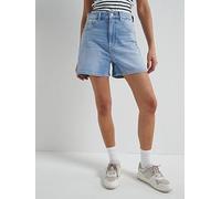 Tommy Jeans Womens Mom Bi0112 Dw0dw20091 5 Pocket Shorts, Denim (Denim Light), 32W UK