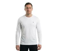 Tommy Jeans Original Ribbed Organic Cotton Long Sleeve T-shirt White L Men