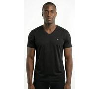 Tommy Jeans Original V-neck Short Sleeve T-shirt Black M Man