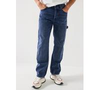 Tommy Jeans Otis Regular Fit Carpenter Jeans, Blue, Size 32, Inside Leg Regular, Men Blue