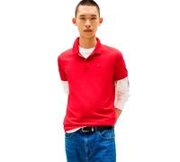 Tommy Jeans Placket Slim Fit Short Sleeve Polo