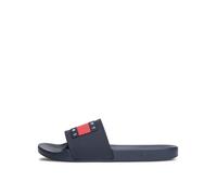 Tommy Jeans Pool Sliders, Navy, Size 44, Men Navy