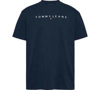 Tommy Hilfiger Tjm Reg Linear Logo Dark Blue size XL | Basic T-Shirts Outlet | Men | Blue XL