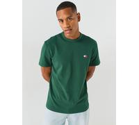 Tommy Jeans Regular Badge Short Sleeve T-Shirt, Green, Size M, Men Green