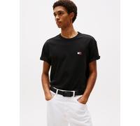 Tommy Jeans Badge Regular Fit Short Sleeve T-shirt Black L Men