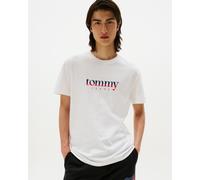 Tommy Jeans Dna Regular Fit Short Sleeve T-shirt White M Man