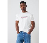 Tommy Jeans Regular Fit Chest Logo T-shirt - Beige, Beige, Size M, Men Beige