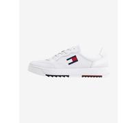 Tommy Jeans Men's Retro Essential Cupsole Trainers, White (White), 6,5