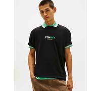 Tommy Jeans RLX LA Backprint Short Sleeve T-Shirt Blue Green White - L