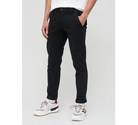 Tommy Jeans Scanton Slim Fit Chinos, Black, Size 36, Inside Leg Regular, Men Black