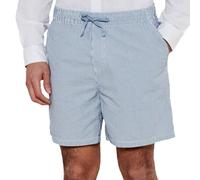 Tommy Jeans Seersucker Men's Blue Shorts, Blue, L
