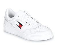 Tommy Jeans Women’s Basketball Trainers with Logo, White (White), 3.5