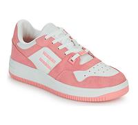 Tommy Jeans Shoes (Trainers) TJW RETRO BASKET WASHED SUEDE in White 4