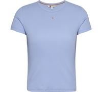 Tommy Jeans Slim Essential Ext Short Sleeve T-shirt Purple XS Women