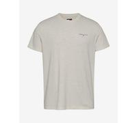Tommy Jeans Slim Linear Chest Short Sleeve T-shirt light grey - M