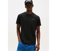 Tommy Jeans Linear Chest Slim Fit Short Sleeve T-shirt Black XL Men