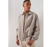 Tommy Jeans Sport Overshirt Jacket, Grey, Size Xl, Men Grey
