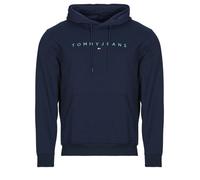 Tommy Jeans Sweatshirt TJM REG LINEAR LOGO HOODIE EXT in Marine EU L