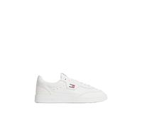 Tommy Jeans The Greenwich Edge Leather Trainers White EU 36 Woman