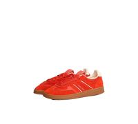 Tommy Jeans The Greenwich Edge Suede Trainers Orange EU 36 Woman