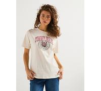 Tommy Jeans Tiger Varisty T-Shirt - Cream, Cream, Size Xs, Women Cream
