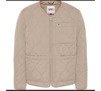 TOMMY JEANS TJM QUILTED LINER JACKET SOFT BEIGE SIZE M NEW