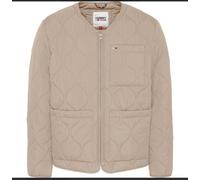 TOMMY JEANS TJM QUILTED LINER JACKET SOFT BEIGE SIZE M NEW