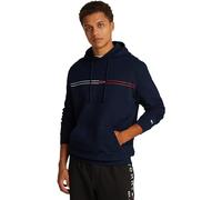 TOMMY JEANS TJM REG ENTRY GRAPHIC HOODIE EXT Pullover Hoodie Men's, Blue (Dark Night Navy), XXL
