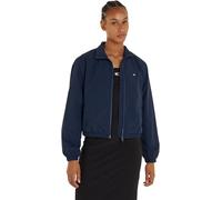Tommy Jeans Women Jacket Windbreaker for Transition Weather, Blue (Dark Night Navy), XL