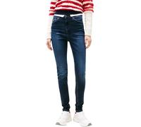 Tommy Jeans Women Nora MD SKN CH1269 DW0DW21393, Denim (Denim Dark), 30W / 30L