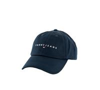 Tommy Jeans Linear Logo 6 Panel Cap Blue