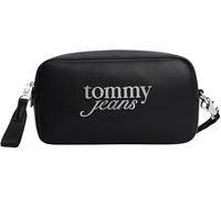 TOMMY JEANS Women's TJW BOLD SCRIPT CAMERA BAG AW0AW17897 Shoulder Bag, Black (Black), One Size