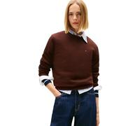 Tommy Jeans Women’s Crew Neck Jumper, Brown (Rich Brown), L