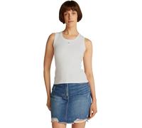 TOMMY JEANS Women’s Essential Rib Slim Fit Tank Top, White (Ecru), 5XL